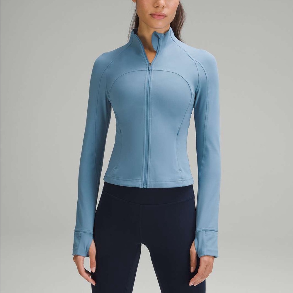 Lululemon Cropped Define Jacket - Utility Blue